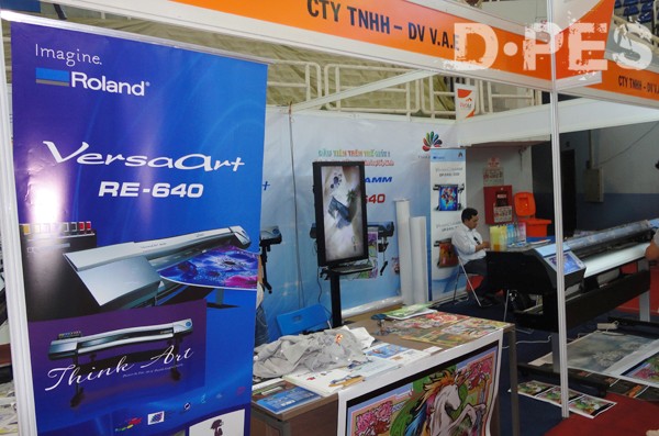 D·PES onsite report for VIETNAM INTERNATIONAL ADVERTISING EQUIPMENT AND TECHNOLOGY EXHIBITION